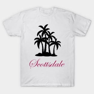 Scottsdale Black Palms T-Shirt